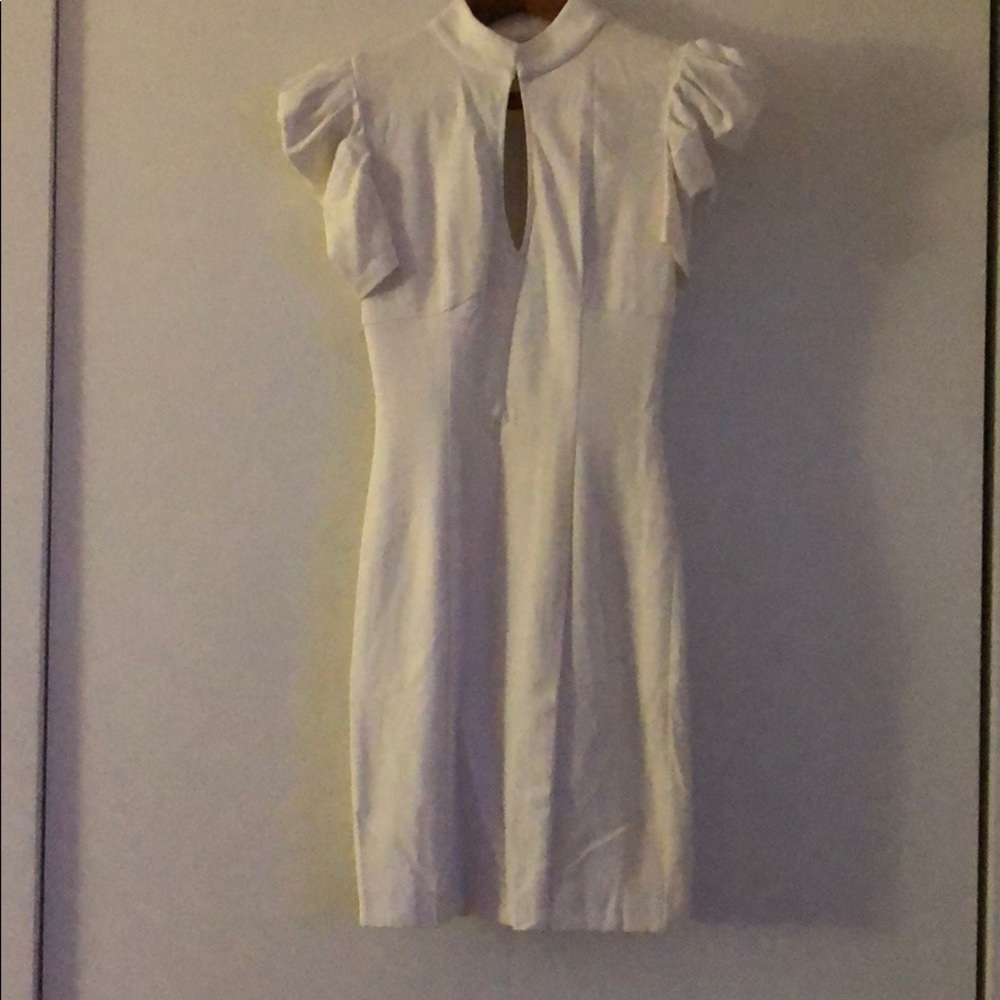 White Bebe dress
